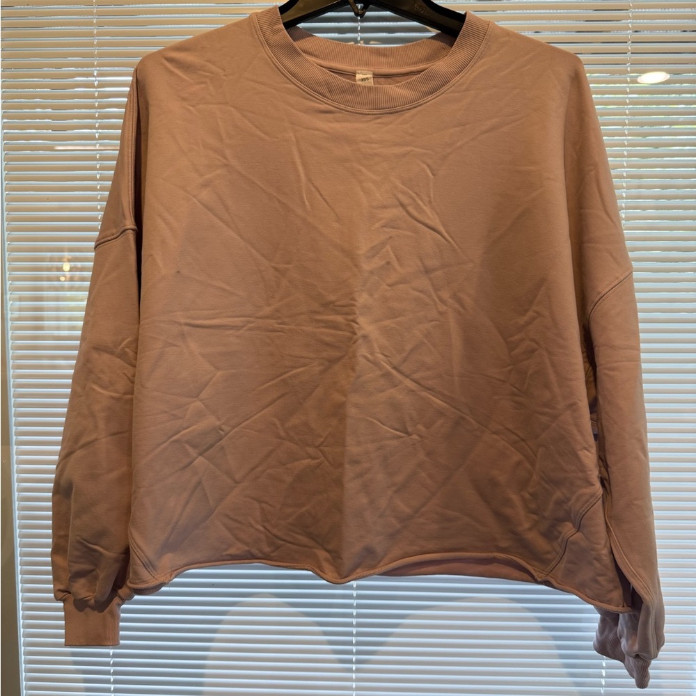 Lululemon oversized stretch crewneck size xs/s